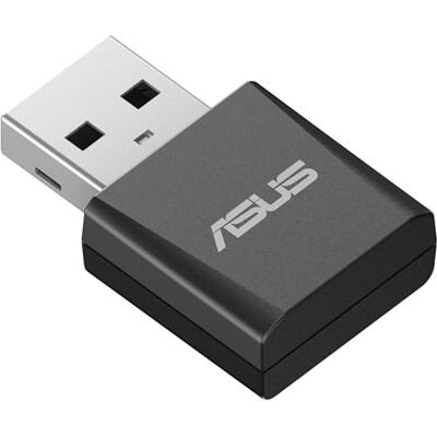 Asus USB-BE92 Nano, USB Tri Band BE6500 WiFi 7 (802.11be), 6 GHz band, plug and play, compatibel met Windows 10 en 11, Advanced Network Security, ideaal voor games en streaming, zwart Asus USB-BE92 Nano, USB Tri Band BE6500 WiFi 7 (802.11be), 6 GHz band, plug and play, compatibel met Windows 10 en 11, Advanced Network Security, ideaal voor games en streaming, zwart
