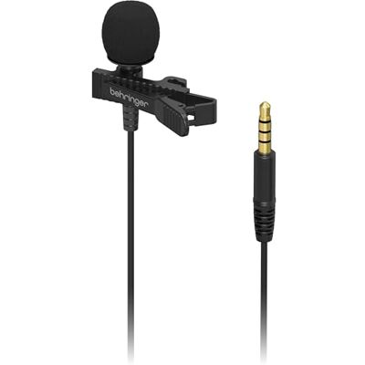 Behringer BC LAV Stropdas microfoon voor mobiele apparaten Behringer BC LAV Stropdas microfoon voor mobiele apparaten