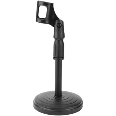 Bnineteenteam Verstelbare microfoonstandaard, gedempte microfoonhouder, microfoonhouderset met verbeterde tafelmontageklem voor live streaming, opname, speech, thuiskantoor, studio Bnineteenteam Verstelbare microfoonstandaard, gedempte microfoonhouder, microfoonhouderset met verbeterde tafelmontageklem voor live streaming, opname, speech, thuiskantoor, studio