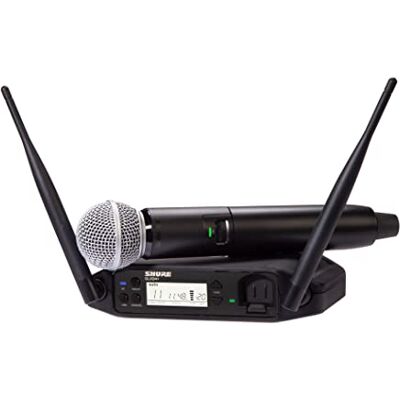 Shure GLXD24+ spraaksysteem W/SM58 Shure GLXD24+ spraaksysteem W/SM58
