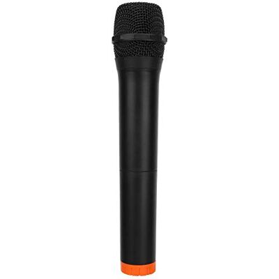 Topiky Draadloze microfoon, professionele draadloze microfoon VHF audio versterker met USB-ontvanger voor karaoke/concert/conferentie/stem/school Topiky Draadloze microfoon, professionele draadloze microfoon VHF audio versterker met USB-ontvanger voor karaoke/concert/conferentie/stem/school