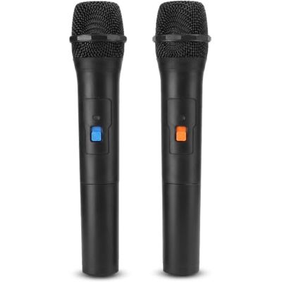 Topiky VHF universele draadloze microfoon, VHF 2-in-1 universele draadloze microfoon, draagbare USB-ontvangstmicrofoon, voor karaoke/conferentie/live (V16U) Topiky VHF universele draadloze microfoon, VHF 2-in-1 universele draadloze microfoon, draagbare USB-ontvangstmicrofoon, voor karaoke/conferentie/live (V16U)