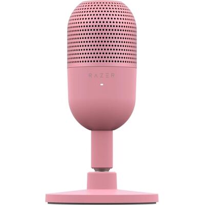 Razer Seiren V3 Mini Ultracompacte USB-microfoon (14 mm condensatormicrofoon, supercardioïde richtlijn, mute-detector, geïntegreerde schokabsorbering), kwarts Razer Seiren V3 Mini Ultracompacte USB-microfoon (14 mm condensatormicrofoon, supercardioïde richtlijn, mute-detector, geïntegreerde schokabsorbering), kwarts