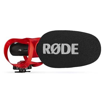 RØDE VideoMic GO II Ultracompacte microfoon met USB-uitgangen en 3,5 mm voor films, contentcreatie, podcasts en videogesprekken RØDE VideoMic GO II Ultracompacte microfoon met USB-uitgangen en 3,5 mm voor films, contentcreatie, podcasts en videogesprekken