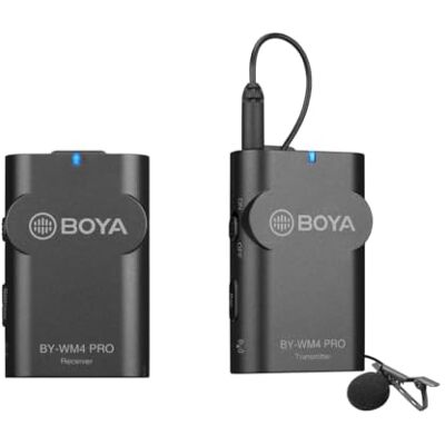 Walimex Pro Boya WM4 Pro K-1 microfoon set van 2 Walimex Pro Boya WM4 Pro K-1 microfoon set van 2