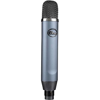 Logitech Blue Ember XLR Elektrostatische microfoon voor opname, podcasting en streaming, niercapsule en microfoonstandaard, grijs Logitech Blue Ember XLR Elektrostatische microfoon voor opname, podcasting en streaming, niercapsule en microfoonstandaard, grijs