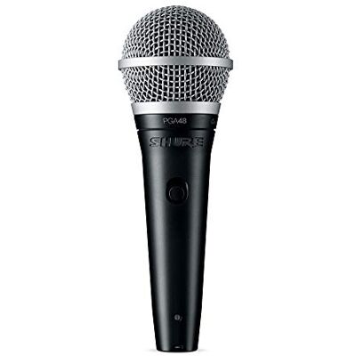 Shure PGA48 Dynamische cardioïde microfoon met XLR naar XLR-kabel Shure PGA48 Dynamische cardioïde microfoon met XLR naar XLR-kabel