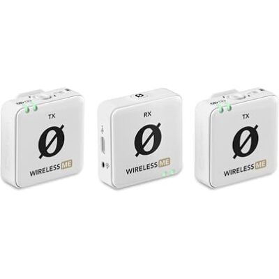 RØDE Wireless ME Dual Set ultracompact draadloos microfoonsysteem met geïntegreerde microfoons, GainAssist-technologie en 100 m bereik voor films, onderhoud en contentcreatie RØDE Wireless ME Dual Set ultracompact draadloos microfoonsysteem met geïntegreerde microfoons, GainAssist-technologie en 100 m bereik voor films, onderhoud en contentcreatie