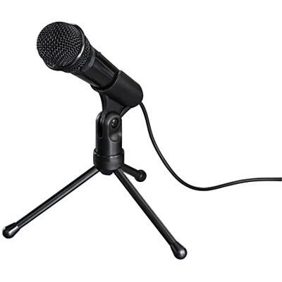 Hama Microfoon "MIC-P35 Allround" voor PC en ordinat. draagbaar, 3,5 mm jack Hama Microfoon "MIC-P35 Allround" voor PC en ordinat. draagbaar, 3,5 mm jack