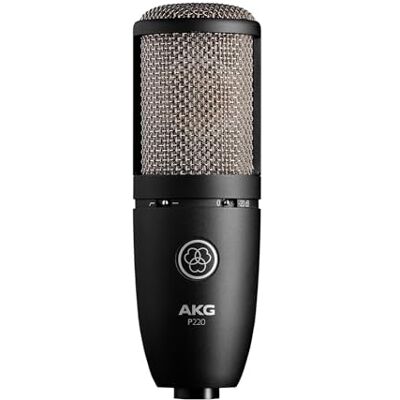 AKG P220 Krachtige condensatormicrofoon met groot membraan AKG P220 Krachtige condensatormicrofoon met groot membraan