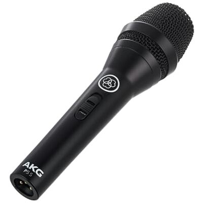 AKG P5s Professionele dynamische spraakmicrofoon met schakelaar AKG P5s Professionele dynamische spraakmicrofoon met schakelaar