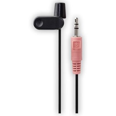 Hama Clip-microfoon met lange kabel (compacte microfoon om op te steken, 2 m kabel, voor computer, laptop, smartphone, tablet, 3,5 mm jack) zwart Hama Clip-microfoon met lange kabel (compacte microfoon om op te steken, 2 m kabel, voor computer, laptop, smartphone, tablet, 3,5 mm jack) zwart