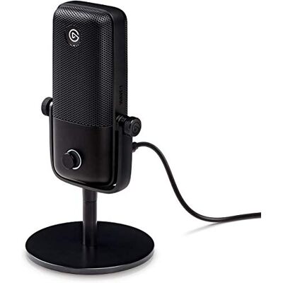 Elgato Wave:1 – USB-condensatormicrofoon voor streaming, gaming en thuiswerken, gratis mengsoftware, effect-plug-ins, anti-vervorming, plug & play op Mac/PC, Stream Deck compatibel Elgato Wave:1 – USB-condensatormicrofoon voor streaming, gaming en thuiswerken, gratis mengsoftware, effect-plug-ins, anti-vervorming, plug & play op Mac/PC, Stream Deck compatibel