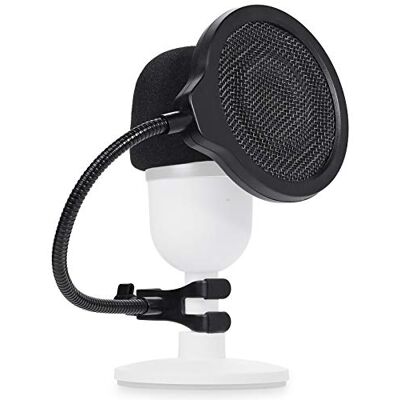 YOUSHARES Razer Seiren Mini-voorruit met popfilter 3 lagen Wind Pop Screen Micro en schuimrubberen hoes compatibel met Razer Seiren Mini Mic YOUSHARES Razer Seiren Mini-voorruit met popfilter 3 lagen Wind Pop Screen Micro en schuimrubberen hoes compatibel met Razer Seiren Mini Mic