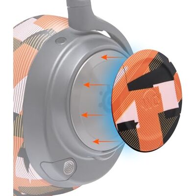 WC zijplaten voor Arctis NOVA PRO Wireless, PRO WIRED en NOVA ELITE Van Wicked Cushions, ook geschikt voor Nova Pro Omni, 7, 7X en 7P, Orange Prism WC zijplaten voor Arctis NOVA PRO Wireless, PRO WIRED en NOVA ELITE Van Wicked Cushions, ook geschikt voor Nova Pro Omni, 7, 7X en 7P, Orange Prism