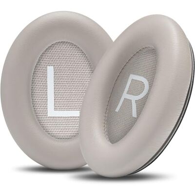 WC PadZ QC45 oorkussens voor Bose QuietComfort 45, QC SE & QC Wireless Van Wicked Cushions Extra dikke kussens, hoogwaardige duurzame naden. Zandsteen WC PadZ QC45 oorkussens voor Bose QuietComfort 45, QC SE & QC Wireless Van Wicked Cushions Extra dikke kussens, hoogwaardige duurzame naden. Zandsteen