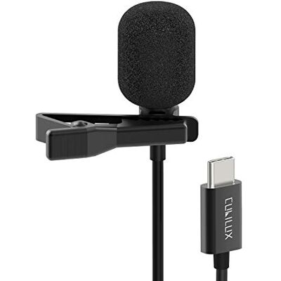 Cubilux USB C microfoon, type C stropdasmicrofoon, externe clip-on microfoon voor iPhone 15+/15 Pro Max, iPad 10, iPad Pro, iPad Air 5/4, Samsung S24/S23/S22/S21, Z Fold/Flip 5/4/3/2, Tab S9/S8/S7/S6,5 voet Cubilux USB C microfoon, type C stropdasmicrofoon, externe clip-on microfoon voor iPhone 15+/15 Pro Max, iPad 10, iPad Pro, iPad Air 5/4, Samsung S24/S23/S22/S21, Z Fold/Flip 5/4/3/2, Tab S9/S8/S7/S6,5 voet