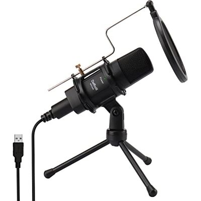Daffodil MCP200B Omnidirectionele USB-condensatormicrofoon voor pc en Mac Daffodil MCP200B Omnidirectionele USB-condensatormicrofoon voor pc en Mac