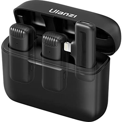 ULANZI J12 Draadloze smartphone-microfoon met Lightning-aansluiting, compatibel met iPhone en iPad ULANZI J12 Draadloze smartphone-microfoon met Lightning-aansluiting, compatibel met iPhone en iPad
