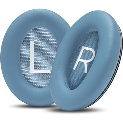 WC PadZ QC45 oorkussens voor Bose QuietComfort 45, QC SE & QC Wireless Van Wicked Cushions Extra dikke kussens, hoogwaardige duurzame naden. Blue Dusk WC PadZ QC45 oorkussens voor Bose QuietComfort 45, QC SE & QC Wireless Van Wicked Cushions Extra dikke kussens, hoogwaardige duurzame naden. Blue Dusk