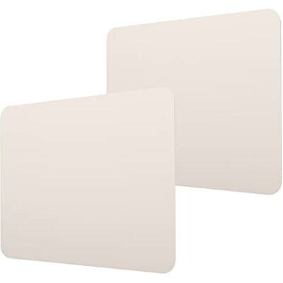 Estink Waterdichte muismat, ultradun, 2 mm, waterdicht en vuilafstotend, dubbelzijdig, pvc-leermateriaal, tweedelige verpakking, geschikt voor kantoor, thuis, werk (beige + Estink Waterdichte muismat, ultradun, 2 mm, waterdicht en vuilafstotend, dubbelzijdig, pvc-leermateriaal, tweedelige verpakking, geschikt voor kantoor, thuis, werk (beige +