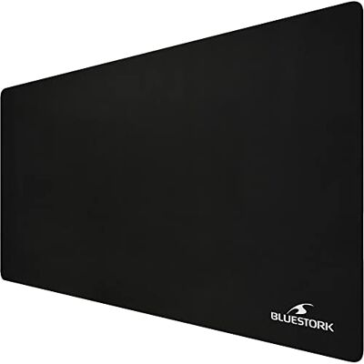 Bluestork XXL muismat – grote gaming-muismat – geoptimaliseerd oppervlak met hoge precisie – antislip rubberen basis – extra grote muismat 900 x 450 x 3 mm – zwart Bluestork XXL muismat – grote gaming-muismat – geoptimaliseerd oppervlak met hoge precisie – antislip rubberen basis – extra grote muismat 900 x 450 x 3 mm – zwart