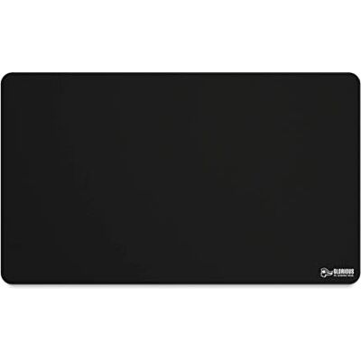 GLORIOUS Gaming stoffen muismat (XL Extended), genaaide randen, glad oppervlak voor snelheid en controle, antislip onderkant, machinewasbaar, XL (610 x 360 x 3 mm), zwart GLORIOUS Gaming stoffen muismat (XL Extended), genaaide randen, glad oppervlak voor snelheid en controle, antislip onderkant, machinewasbaar, XL (610 x 360 x 3 mm), zwart