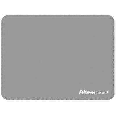Fellowes Ergonomische muismat extra groot grijs antislip rubberen basis, duurzame gestikte randen, microban-bescherming, milieuvriendelijk en geoptimaliseerd voor optische muizen en Fellowes Ergonomische muismat extra groot grijs antislip rubberen basis, duurzame gestikte randen, microban-bescherming, milieuvriendelijk en geoptimaliseerd voor optische muizen en