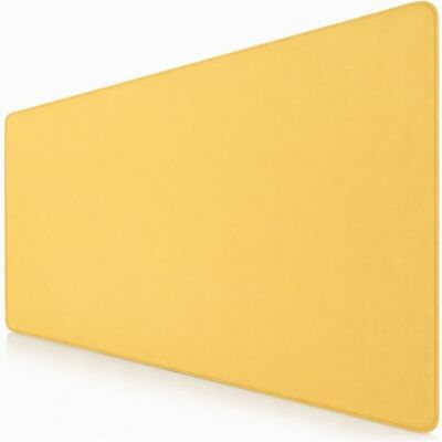 Sidorenko XXL Gaming muismat in geel Grote muismat 900 x 400 mm Antislip bureauonderlegger Met franjesvrije randen Grote precieze en duurzame muismat Sidorenko XXL Gaming muismat in geel Grote muismat 900 x 400 mm Antislip bureauonderlegger Met franjesvrije randen Grote precieze en duurzame muismat