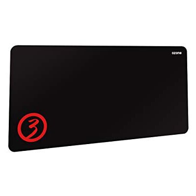 OZONE GAMING GEAR Gamemat, ergonomisch oppervlak, van zachte stof, onderkant van rubber, antislip, zwart OZONE GAMING GEAR Gamemat, ergonomisch oppervlak, van zachte stof, onderkant van rubber, antislip, zwart