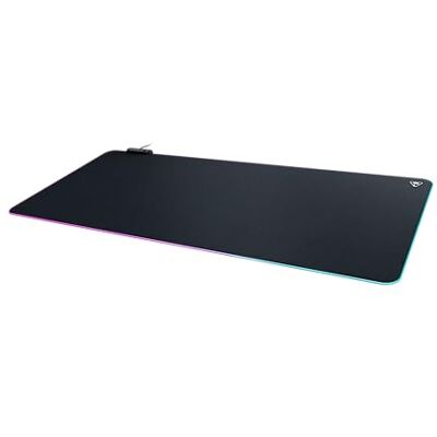 Turtle Beach Sense AIMO XXL Gaming-muismat, extra groot, met RGB-verlichting, zwart Turtle Beach Sense AIMO XXL Gaming-muismat, extra groot, met RGB-verlichting, zwart