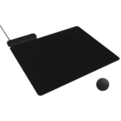 Logitech POWERPLAY 2, draadloze oplaadmuismat voor compatibele gaming-muis, 34,5 x 28,4 cm (13,5 x 11,2 inch), hoogte 3,5 mm, voor pc/Mac, zwart Logitech POWERPLAY 2, draadloze oplaadmuismat voor compatibele gaming-muis, 34,5 x 28,4 cm (13,5 x 11,2 inch), hoogte 3,5 mm, voor pc/Mac, zwart