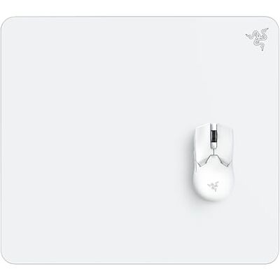 Razer Atlas Muismat van glas (hoogwaardig gehard glas, ultra glad en micro-gesneden oppervlak, vuil- en krasbestendig, stille bewegingen, antislip basis) wit Razer Atlas Muismat van glas (hoogwaardig gehard glas, ultra glad en micro-gesneden oppervlak, vuil- en krasbestendig, stille bewegingen, antislip basis) wit