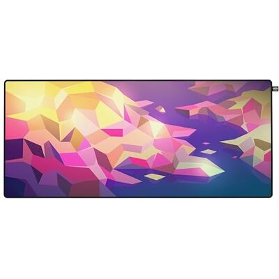 CHERRY XTRFY GP5, XL gaming muismat (920 x 400 x 3 mm), gladde speedpad voor precisie, genaaide randen, antislip, machinewasbaar, litus roze CHERRY XTRFY GP5, XL gaming muismat (920 x 400 x 3 mm), gladde speedpad voor precisie, genaaide randen, antislip, machinewasbaar, litus roze
