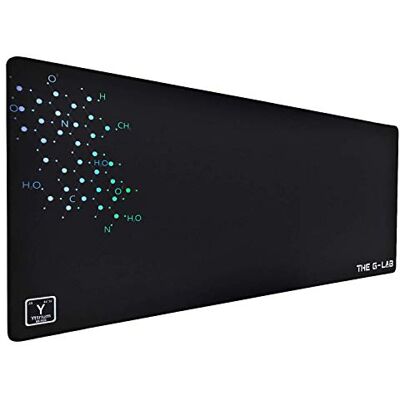 THE G-LAB De G-Lab Pad YTTRIUM XXL gamingmuismat Grote gamermuismat Geoptimaliseerd oppervlak voor hoge precisie Antislip rubberen basis Extra grote muismat 900 x 4 00 x 4 mm Zwart THE G-LAB De G-Lab Pad YTTRIUM XXL gamingmuismat Grote gamermuismat Geoptimaliseerd oppervlak voor hoge precisie Antislip rubberen basis Extra grote muismat 900 x 4 00 x 4 mm Zwart