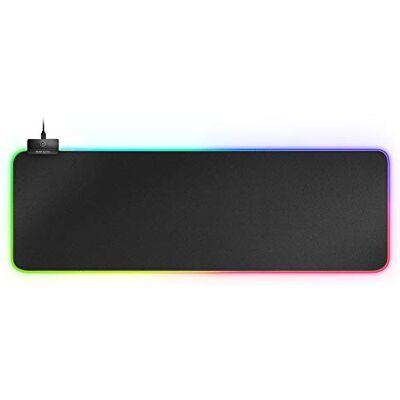 Mars Gaming MMPRGB2, XXL muismat, RGB 12 modi, 2 USB 2.0, zwart Mars Gaming MMPRGB2, XXL muismat, RGB 12 modi, 2 USB 2.0, zwart