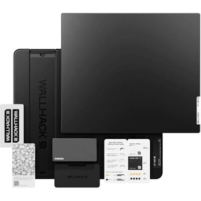 Wallhack SP-005 glazen gaming-muismat, Speed Surface, groot formaat voor e-sport, lage wrijving, vloeiend glide, gehard glas, slank ergonomisch profiel, duurzaam en draagbaar met hoes, zwart Wallhack SP-005 glazen gaming-muismat, Speed Surface, groot formaat voor e-sport, lage wrijving, vloeiend glide, gehard glas, slank ergonomisch profiel, duurzaam en draagbaar met hoes, zwart