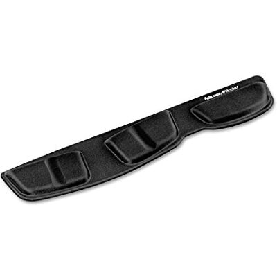 Fellowes 9182801 'Health-V' Lycra ergonomische polssteun voor keyboard, zwart Fellowes 9182801 'Health-V' Lycra ergonomische polssteun voor keyboard, zwart