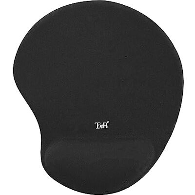 T'nB Ergo Design muismat gel polssteun zwart T'nB Ergo Design muismat gel polssteun zwart
