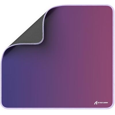 ATTACK SHARK CM03 eSports Gaming-muismat, grote muismat met waterbestendige coating, glad oppervlak met zware textuur, antislip rubberen basis, 450 x 400 x 4 mm, paars kleurverloop ATTACK SHARK CM03 eSports Gaming-muismat, grote muismat met waterbestendige coating, glad oppervlak met zware textuur, antislip rubberen basis, 450 x 400 x 4 mm, paars kleurverloop