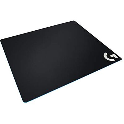Logitech G640 Grote doek gaming-muismat, geoptimaliseerd voor sensoren, matige wrijving, antislip muismat, accessoires voor Mac en pc, 460 x 600 x 3 mm Logitech G640 Grote doek gaming-muismat, geoptimaliseerd voor sensoren, matige wrijving, antislip muismat, accessoires voor Mac en pc, 460 x 600 x 3 mm