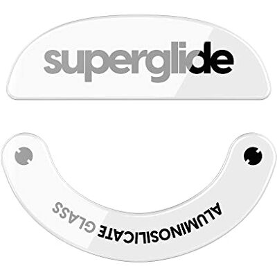 Pulsar Gaming Gears Superglide Muispads van glas, ultrasterk, ultrasnel, glad en duurzaam voor Pulsar X2 (wit) Pulsar Gaming Gears Superglide Muispads van glas, ultrasterk, ultrasnel, glad en duurzaam voor Pulsar X2 (wit)