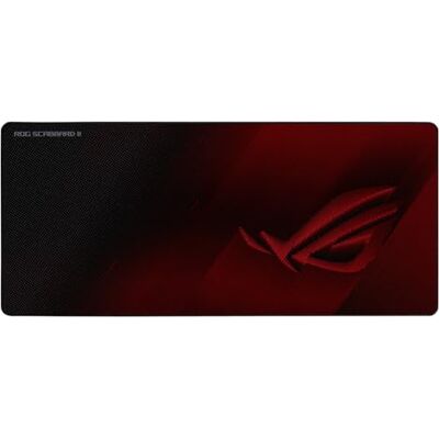 Asus ROG Scabbard II Grote gaming-muismat met beschermende coating (hydrofoob, olieafstotend, stofdicht), plat genaaide anti-rafelranden, antislip rubberen basis Asus ROG Scabbard II Grote gaming-muismat met beschermende coating (hydrofoob, olieafstotend, stofdicht), plat genaaide anti-rafelranden, antislip rubberen basis