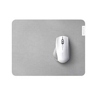 Razer Pro Glide Mercury muismat voor comfort en productiviteit op kantoor (gestructureerd oppervlak, antislip) Razer Pro Glide Mercury muismat voor comfort en productiviteit op kantoor (gestructureerd oppervlak, antislip)