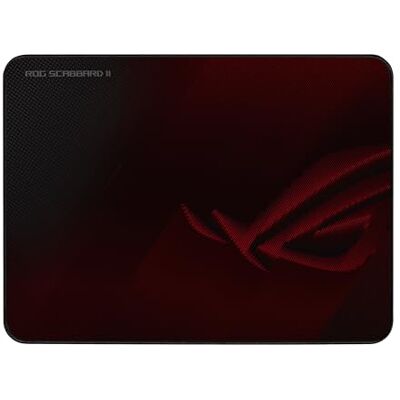 Asus ROG Scabbard II Medium middelgrote gaming-muismat, beschermende en stofdichte nano-coating, anti-rafelranden, platte naden en antislip rubberen basis Asus ROG Scabbard II Medium middelgrote gaming-muismat, beschermende en stofdichte nano-coating, anti-rafelranden, platte naden en antislip rubberen basis