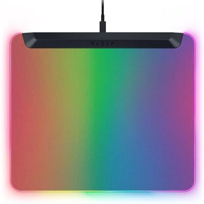 Razer Firefly V2 Pro Gaming muismat met RGB-achtergrondverlichting, geïntegreerde USB-poort (15-zone ledverlichting, micro-gegraveerd gestructureerd oppervlak voor optimale tracking, afneembare USB-C-kabel) zwart Razer Firefly V2 Pro Gaming muismat met RGB-achtergrondverlichting, geïntegreerde USB-poort (15-zone ledverlichting, micro-gegraveerd gestructureerd oppervlak voor optimale tracking, afneembare USB-C-kabel) zwart