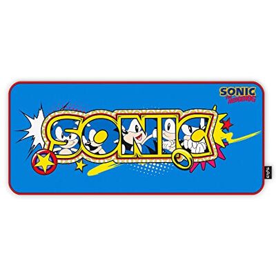 Energy Sistem Gaming Mouse Pad ESG Sonic Classic (XXL, antislip rubberen basis, Sonic) Energy Sistem Gaming Mouse Pad ESG Sonic Classic (XXL, antislip rubberen basis, Sonic)
