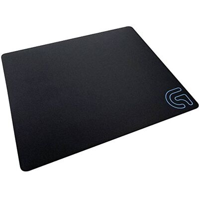 Logitech 240 gaming-muismat van stof, voor bedrade of draadloze gaming-muis, 340 x 280 mm, 1 mm dik, matige oppervlaktewrijving, naadloze textuur, stabiele rubberen ondergrond, zwart Logitech 240 gaming-muismat van stof, voor bedrade of draadloze gaming-muis, 340 x 280 mm, 1 mm dik, matige oppervlaktewrijving, naadloze textuur, stabiele rubberen ondergrond, zwart