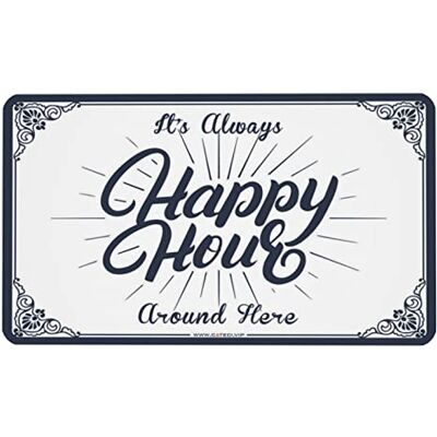 CakJuice It's Always Happy Hour Around Here, sarcastische muismat, bureau-accessoires, leuke muismat CakJuice It's Always Happy Hour Around Here, sarcastische muismat, bureau-accessoires, leuke muismat