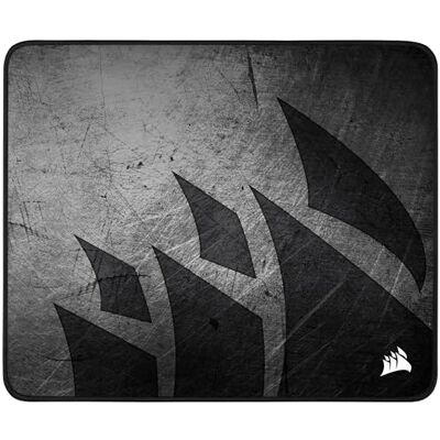 Corsair MM300 PRO Hoogwaardige Gamingmuismat van Morsbestendig Textiel (36 x 30 cm Oppervlak, Microgeweven Textiel, Dikke Zachte Rubberen van 3 mm, Slipvrije Rubberen) Medium, Zwart/Grijs Corsair MM300 PRO Hoogwaardige Gamingmuismat van Morsbestendig Textiel (36 x 30 cm Oppervlak, Microgeweven Textiel, Dikke Zachte Rubberen van 3 mm, Slipvrije Rubberen) Medium, Zwart/Grijs